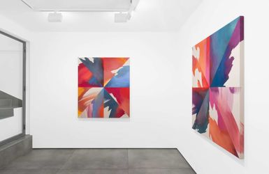 Contemporary art exhibition, Heather Day, A Moving Window at Almine Rech, Paris, Matignon, France