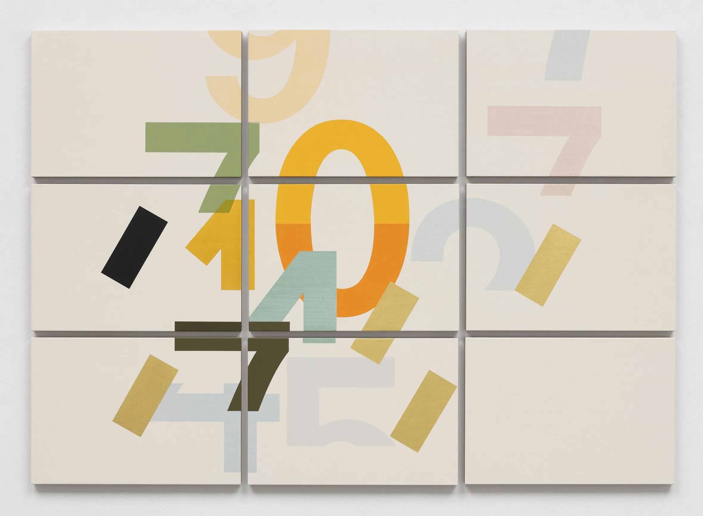 Spring Fragments III, 2022 by Darren Almond, Gold and