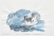 the mists of time, the castle in Scotland by Karen Kilimnik contemporary artwork 2