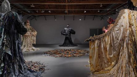 Contemporary art exhibition, Tau Lewis, Spirit Level at David Zwirner, New York: 19th Street, United States