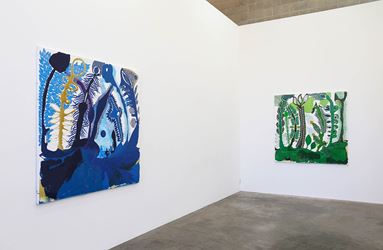 Exhibition view: John Pule, A time like no other, Jonathan Smart Gallery, Christchurch (21 April–23 May 2020). Courtesy Jonathan Smart Gallery.