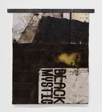 Black Mystic by Theaster Gates contemporary artwork painting