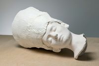 Head dress 2 by Melora Kuhn contemporary artwork ceramics