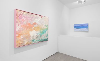 Exhibition view: Tia-Thuy Nguyen, Sparkle In The Vastness, Almine Rech, Avenue Matignon, Paris (11 January–24 February 2023). Courtesy of the Artist and Almine Rech. Photo: Ana Drittanti.