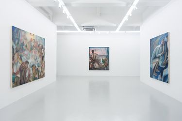 Exhibition view: Alvin Ong, Binge Watch, Yavuz Gallery, Singapore (14 January–9 February 2022). Courtesy Yavuz Gallery.