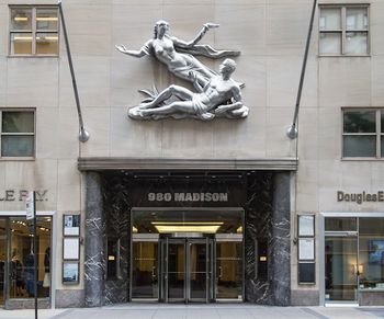 Gagosian contemporary art gallery in 980 Madison Avenue, New York, United States
