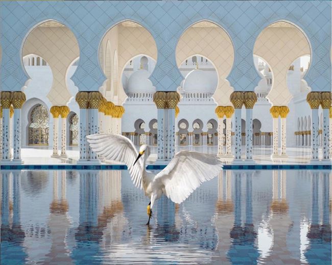 The Way of Ishq, Grand Mosque, Abu Dhabi by Karen Knorr contemporary artwork