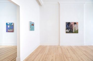 Exhibition view: Henry Curchod, Set Your Friends Free, Mamoth, London (2 October–13 November 2021). Courtesy the artist and Mamoth.