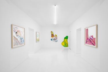 Exhibition view: Sarah Faux, Perfect for Her, Capsule Shanghai (20 October–25 December 2020). Courtesy Capsule Shanghai.