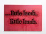 ...little lamb, little lamb (blood) by Ricci Albenda contemporary artwork 1