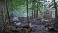 Funeral Back Lot by Gregory Crewdson contemporary artwork photography