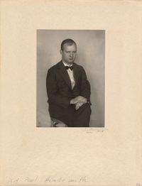 Der Komponist (Paul Hindemith) by August Sander contemporary artwork photography