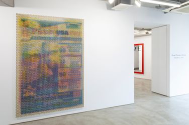 Installation view from Archives by Mungo Thomson
