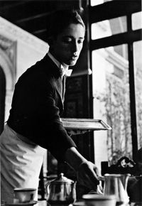 Waiter at the Hotel Alfonso XIII, Seville, Spain by Frank Paulin contemporary artwork photography