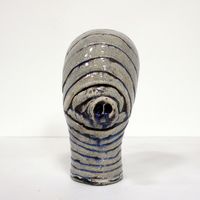 Headcase 16 by Julia Morison contemporary artwork sculpture, ceramics