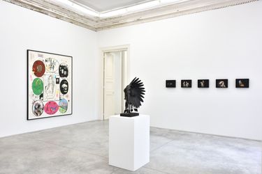 Exhibition view: Wes Lang, Almine Rech, Paris (17 October–14 November 2020). © Wes Lang. Courtesy the Artist and Almine Rech. Photo: Rebecca Fanuele.