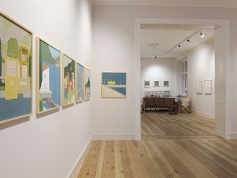 Exhibition view: Group Exhibition, Stadt Land Fluss, Galerie Albrecht, Berlin (3 December–22 January 2022). Courtesy Galerie Albrecht.