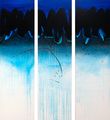 All Fades Away in Blue by Golnaz Fathi contemporary artwork 1