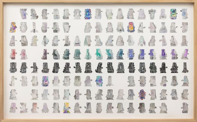 130 Heads by Luis Lorenzana contemporary artwork