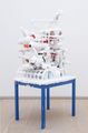 White Discharge (Built-up Objects # 22) by Teppei Kaneuji contemporary artwork 1