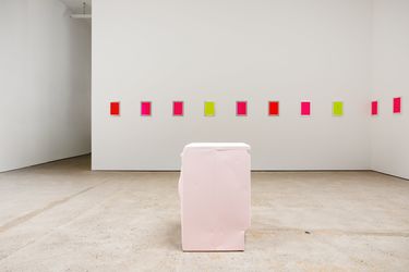 Exhibition view: Group Exhibition, STATUS need a world interlude, The Modern Institute, Aird's Lane, Glasgow (7 May–22 June 2022). Courtesy The Modern Institute.