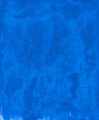 Blue Monochrome (23 093 BM) by Philippe Pastor contemporary artwork painting, mixed media