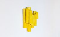 Gelbe Flöten by Claudia Terstappen contemporary artwork sculpture