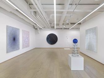 Exhibition view: Group exhibition, Inner Cosmos, Outer Universe, Pace Gallery, Geneva (15 March–4 May 2024). Courtesy Pace Gallery.