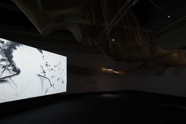 Exhibition view: Liu Yi, Thrown into the Wind, ShanghART M50, Shanghai (10 March-30 April 2018). Courtesy ShanghART.