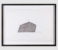 Untitled (Accumulative Reduction) by Gordon Matta-Clark contemporary artwork works on paper, drawing