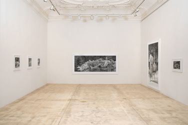 Exhibition view: Hans Op de Beeck, Works on Paper, Galerie Krinzinger, Vienna (9 June–21 August 2021). Courtesy Galerie Krinzinger.