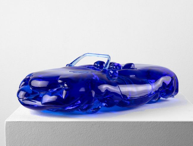 Ice Convertible Blue by Erwin Wurm contemporary artwork