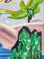 #🐉🐉 (#DragonFlightStudy2 by Hell Gette contemporary artwork 3