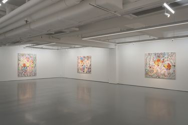 Installation view of Out of the Time by Xinyan Zhang, Courtesy DE SARTHE