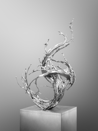 Water in Dripping - Ciyun by Zheng Lu contemporary artwork sculpture
