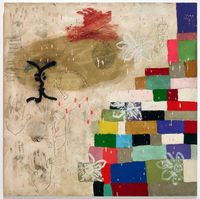 History by Squeak Carnwath contemporary artwork painting, works on paper