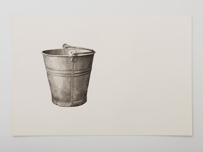 Still thinking 1 (Bucket II) by Frances Richardson contemporary artwork