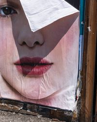 Peeling Poster, Los Angeles by Anastasia Samoylova contemporary artwork photography