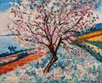 Arbre en fleurs by Francis Picabia contemporary artwork painting, works on paper