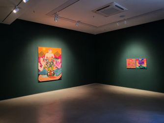 Exhibition view: Rusudan Khizanishivili, Rusudan Khizanishvili: Velvet Armor, Seojung Art Gangnam, Seoul (6 September–30 October 2023). Courtesy Seojung Art.