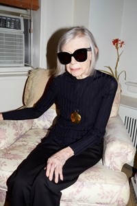 Joan Didion, Celine Campaign Spring Summer 2015, New York (Uncropped) by Juergen Teller contemporary artwork photography