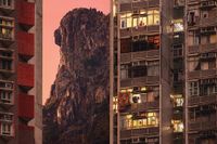 'Peculiar Proximity', Thirty-six Views of Lion Rock, Hong Kong by Romain Jacquet Lagreze contemporary artwork photography, print