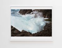wave hitting rock II by Wolfgang Tillmans contemporary artwork