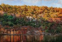 Hawkesbury 7 by A. J. Taylor contemporary artwork painting