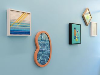 Exhibition view: Erica van Zon, Deep Deep Icy Blue, Jhana Millers, Wellington (17 February–20 March 2022). Courtesy Jhana Millers.