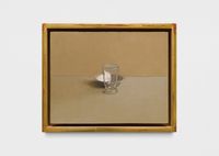 Study for Flask and Tin by Israel Hershberg contemporary artwork painting, works on paper