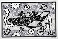 Disney Doodles - Plane Crazy by Mr Doodle contemporary artwork print