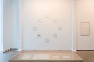Exhibition view: Robert Barry, Works 1962 until present, Galerie Greta Meert (10 September–14 November 2015). Courtesy Galerie Greta Meert.