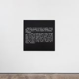 Joseph Kosuth contemporary artist