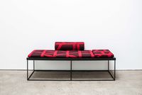 Daybed 02 (BMS) by Eva Rothschild contemporary artwork sculpture